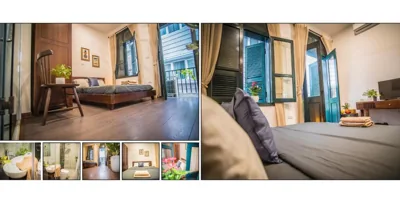 Camera King con balcone — Annie's Little Hanoi